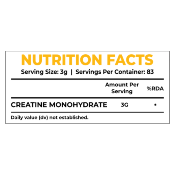 R 100 Nutrition | Creatine Micronized Monohydrate | 250g | Unflavored | Lab Tested | 100% Pure - Image 2